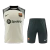 Men's Barcelona Soccer Training Sleeveless Kit 2023/24 - goatjersey