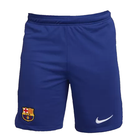 Men's Barcelona 2023/24 Home Soccer Shorts - goatjersey
