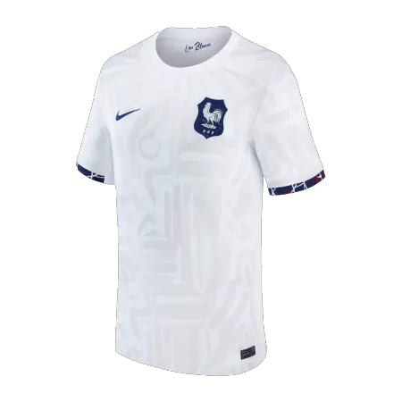 Men's France World Cup Women's Away Soccer Short Sleeves Jersey 2023 - goatjersey