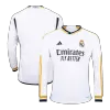 Men's Real Madrid 2023/24 Home Soccer Long Sleeves Jersey - goatjersey