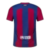 Men's Barcelona 2023/24 Home Player Version Soccer Jersey - goatjersey