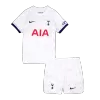 Kids Tottenham Hotspur 2023/24 Home Soccer Jersey Kits(Jersey+Shorts) - goatjersey