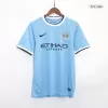 Men's 2013/14 Manchester City Retro Home Soccer Jersey - goatjersey