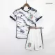 Kids Italy 2023/24 Away Soccer Jersey Kits(Jersey+Shorts) - goatjersey