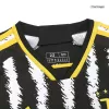 Kids Juventus 2023/24 Home Soccer Jersey Kits(Jersey+Shorts) - goatjersey