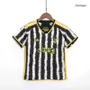 Kids Juventus 2023/24 Home Soccer Jersey Kits(Jersey+Shorts) - goatjersey