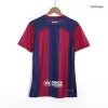 Men's Barcelona 2023/24 Home Player Version Soccer Jersey - goatjersey