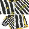 Kids Juventus 2023/24 Home Soccer Jersey Kits(Jersey+Shorts) - goatjersey