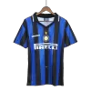 Men's 1997/98 Inter Milan Retro Home Soccer Jersey - goatjersey