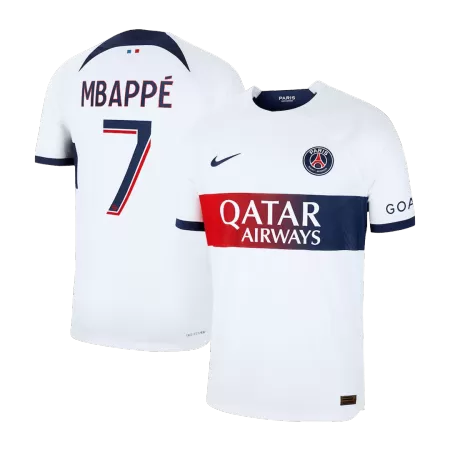 Men's PSG MBAPPÉ #7 2023/24 Away Player Version Soccer Jersey - goatjersey