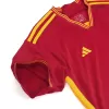 Men's Roma Home Soccer Short Sleeves Jersey 2023/24 - goatjersey