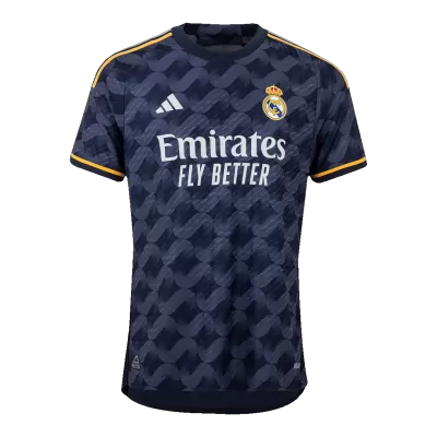 Men's Real Madrid 2023/24 Away Player Version Soccer Jersey - goatjersey