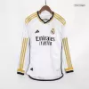 Men's Real Madrid 2023/24 Home Player Version Soccer Long Sleeves Jersey - goatjersey