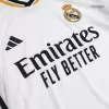 Men's Real Madrid 2023/24 Home Player Version Soccer Long Sleeves Jersey - goatjersey