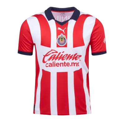 Men's Chivas Home Soccer Short Sleeves Jersey 2023/24 - goatjersey