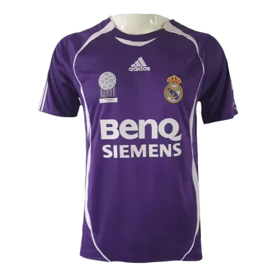 Men's 2006/07 Real Madrid Retro Third Away Soccer Jersey - goatjersey