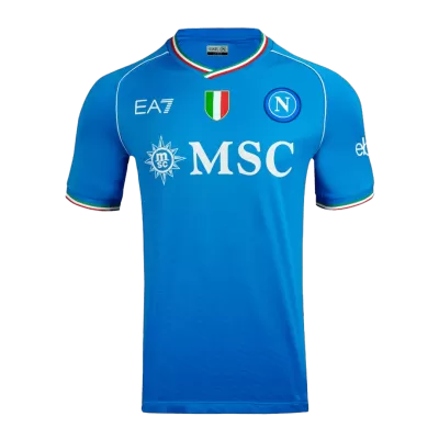 Men's Napoli 2023/24 Home Player Version Soccer Jersey - goatjersey