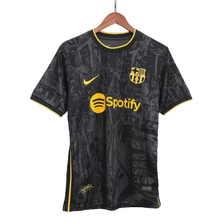 Men's Barcelona Special Soccer Short Sleeves Jersey 2023/24 - goatjersey