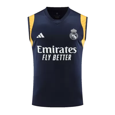 Men's Real Madrid Pre-Match Sleeveless Soccer Jersey 2023/24 - goatjersey