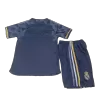 Kids Real Madrid 2023/24 Whole Kits Away Soccer Kit (Jersey+Shorts+Sock - goatjersey