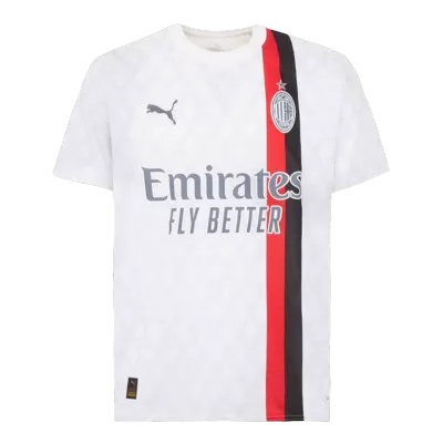 Men's AC Milan Away Soccer Short Sleeves Jersey 2023/24 - goatjersey