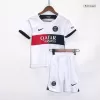 Kids PSG 2023/24 Away Soccer Jersey Kits(Jersey+Shorts) - goatjersey