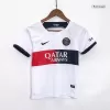 Kids PSG 2023/24 Away Soccer Jersey Kits(Jersey+Shorts) - goatjersey