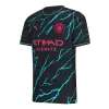 Men's Manchester City Third Away Soccer Short Sleeves Jersey 2023/24 - goatjersey