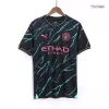 Men's Manchester City Third Away Soccer Short Sleeves Jersey 2023/24 - goatjersey