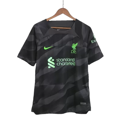 Men's Liverpool Soccer Goalkeeper Jersey 2023/24 - goatjersey