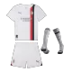 Kids AC Milan 2023/24 Whole Kits Away Soccer Kit (Jersey+Shorts+Sock - goatjersey