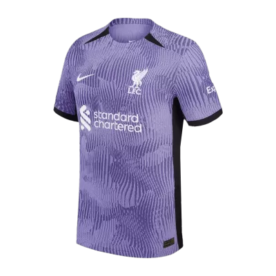 Men's Liverpool 2023/24 Third Away Player Version Soccer Jersey - goatjersey