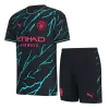 Men's 2023/24 Manchester City Third Away Soccer Kit(Jersey+Shorts) - goatjersey