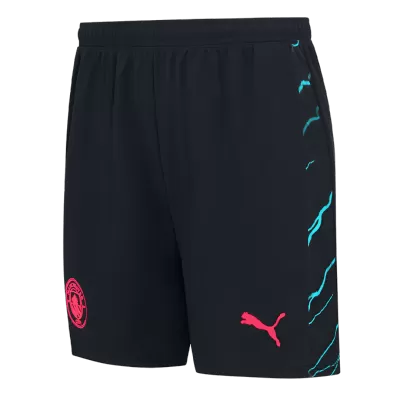 Men's Manchester City 2023/24 Third Away Soccer Shorts - goatjersey