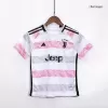 Kids Juventus 2023/24 Away Soccer Jersey Kits(Jersey+Shorts) - goatjersey