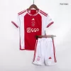 Kids Ajax 2023/24 Home Soccer Jersey Kits(Jersey+Shorts) - goatjersey