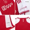 Kids Ajax 2023/24 Home Soccer Jersey Kits(Jersey+Shorts) - goatjersey