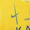 Kids Al Nassr 2023/24 Home Soccer Jersey Kits(Jersey+Shorts) - goatjersey