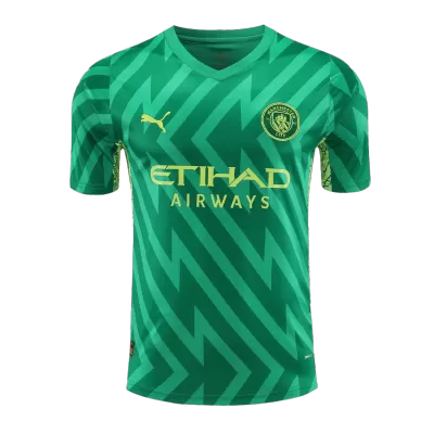 Men's Manchester City Soccer Goalkeeper Jersey 2023/24 - goatjersey