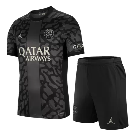 Men's 2023/24 PSG Third Away Soccer Kit(Jersey+Shorts) - goatjersey