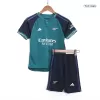 Kids Arsenal 2023/24 Third Away Soccer Jersey Kits(Jersey+Shorts) - goatjersey