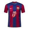 Men's Barcelona Home Soccer Short Sleeves Jersey 2023/24 - goatjersey