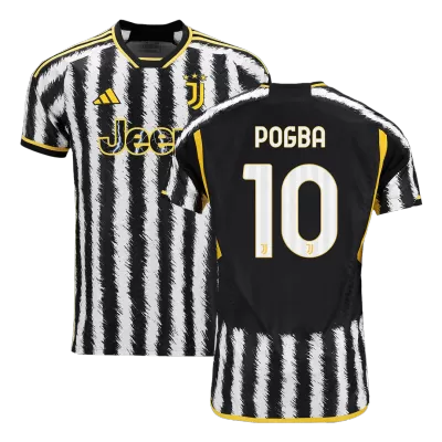 Men's Juventus POGBA #10 2023/24 Home Player Version Soccer Jersey - goatjersey