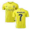 Men's Al Nassr RONALDO #7 2023/24 Home Player Version Soccer Jersey - goatjersey