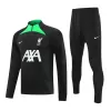 Men's Liverpool 2023/24 Tracksuit Zipper Sweat Shirt Soccer Kit (Top+Trousers) - goatjersey