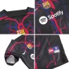 Kids Barcelona 2023/24 Soccer Jersey Kits(Jersey+Shorts) - goatjersey