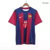 Men's Barcelona Home Soccer Short Sleeves Jersey 2023/24 - goatjersey