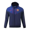 Men's Barcelona 2023/24 Windbreaker Hoodie Jacket - goatjersey