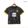 Kids Borussia Dortmund 2023/24 Away Soccer Jersey Kits(Jersey+Shorts) - goatjersey