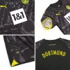 Kids Borussia Dortmund 2023/24 Away Soccer Jersey Kits(Jersey+Shorts) - goatjersey